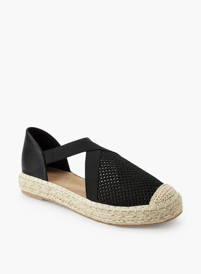 ببرمنة Women Textured Espadrille Shoes